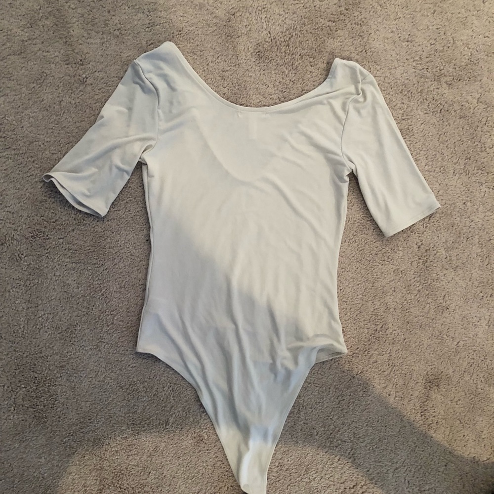 Leith beige body suit - size medium - NWOT